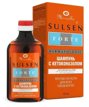 Купить  Сульсен Форте шампунь 2% 150мл кетоконазол