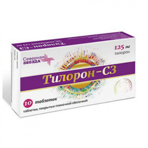 Купить  Тилорон-СЗ таб ппо 125мг №10