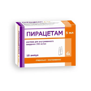Купить  Пирацетам 20 % 5 мл 10 шт раствор для внутривенного введения 