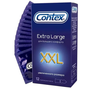 Купить  Contex Extra Large презервативы увеличенного размера 12 шт.