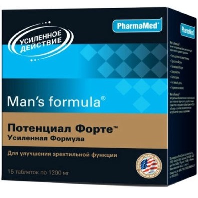 Купить Man's formula Потенциал Форте усил формула, №15