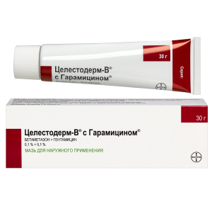 Целестодерм В с Гарамицином 0,1% 30 г мазь для наружного применения 