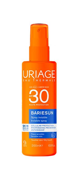 Купить  Uriage Bariesun 200 мл спрей SPF 30 невидимый д/чувств кожи