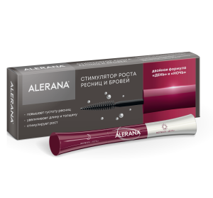 Купить  Alerana стимул роста д/ресниц и бровей2х6мл