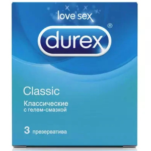 Купить  Durex Classic презервативы классические 3 шт.