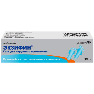 Купить  Экзифин гель для наружного применения 1% 15г