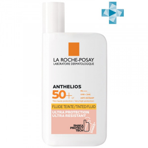 Купить  La Roche-Posay Anthelios флюид 50мл SPF 50+ тонирующ