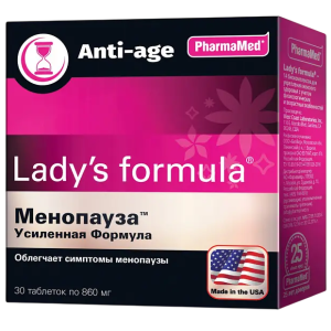 Купить  Lady's formula Менопауза УФ таблетки №30