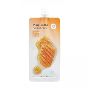 Купить  Missha Pure Source Pocket Pack 10 мл маска для лица ночная с экстрактом мёда