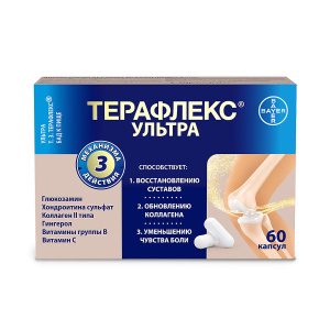 Купить  Терафлекс Ультра 60 шт капсулы