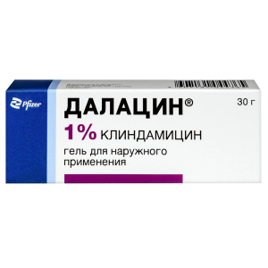 Купить  Далацин 1 % 30 г гель для наружного применения туба