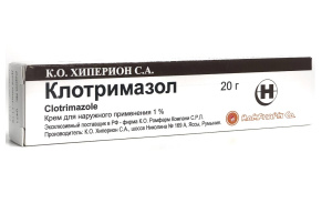 Купить  Клотримазол крем для наружного применения 1% 20г