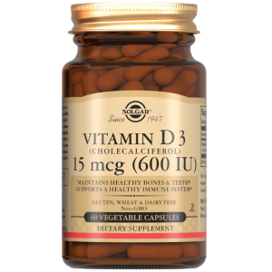 Solgar Витамин Д3 600МЕ, капсулы 250мг №60 Купить Solgar Витамин Д3 600МЕ, капсулы 250мг №60