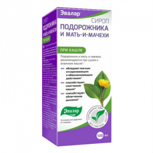 Купить  Сироп Подорожника и мать-и-мачехи, фл 100мл