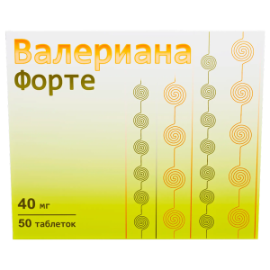 Купить  Валериана Форте таблетки ппо 40мг №50