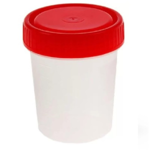 Купить  Контейнер  125мл одноразовый полимер с крышкой инд пакет