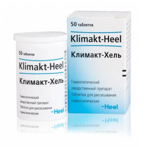 Купить  Климакт-хель таблетки сублингвальные гомеопатические №50