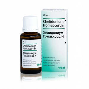 Хелидониум Гомаккорд Н капли д/внутр гомеопат 30мл Купить Хелидониум Гомаккорд Н капли д/внутр гомеопат 30мл