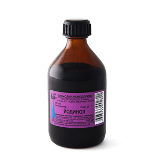 Купить  Йодинол р-р 100мл (Самарамедпром)