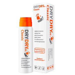 Купить  Dry Dry De Classic 35 мл средство от обильного потовыделения флакон