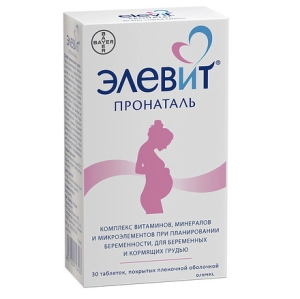 Купить  Элевит Пронаталь таб ппо №30