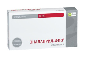 Купить  Эналаприл-ФПО таблетки 10мг №20