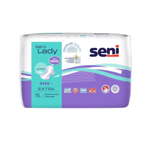 Купить  Seni Lady Extra 15 шт прокладки урологические
