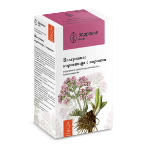 Купить  Валериана корневища с корнями 1,5 г 20 шт фильтр-пакеты
