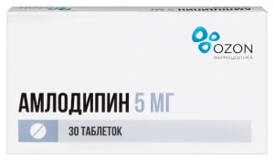 Купить  Амлодипин таб 5мг №30