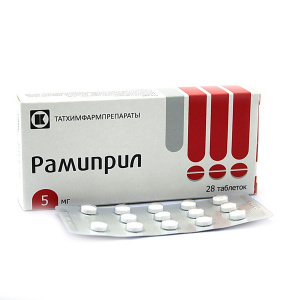 Купить  Рамиприл таб 5мг №28
