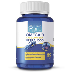 Купить  Доктор Море Омега-3 Эйдж Ультра капс №60