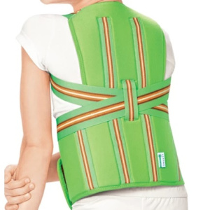Купить  Корректор осанки Орлетт р.L Арт.TLSO-250(P) с 2-мя метал.ребрами жест зелен