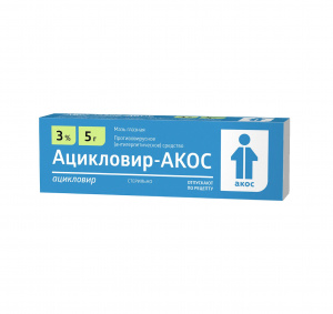 Купить  Ацикловир-Акос мазь глазн 3% 5г