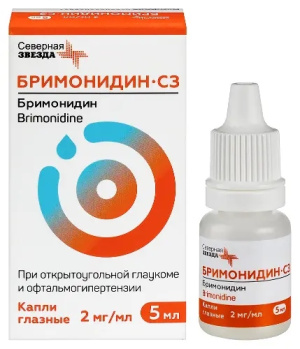 Купить  Бримонидин-СЗ капли глазн 2мг/мл 5мл