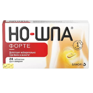 Купить  Но-шпа Форте таб 80мг №24