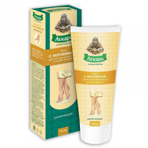Лекарь с мочевиной размягчающий крем для ног и пяток 75мл Купить Лекарь с мочевиной размягчающий крем для ног и пяток 75мл