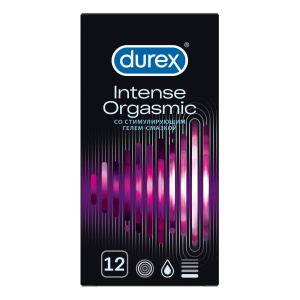Купить  Durex Intense Orgasmic презервативы рельефные 12 шт.