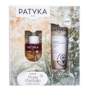 Купить  Patyka Glow набор Perfect Skin Ritual 30 мл сыворотка-сияние 2-хфазная + 50 мл маска для лица