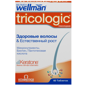 Купить  Wellman Трихолоджик 60 шт таблетки