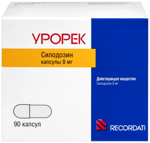 Урорек капсулы 8мг №90