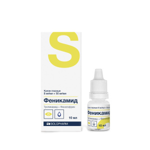 Купить  Феникамид капли глазн фл 10мл