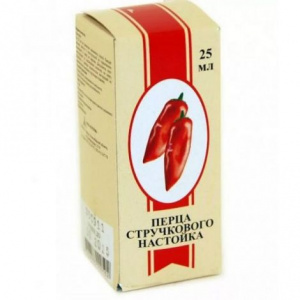 Купить  Перца Стручкового настойка 25мл (Бэгриф)