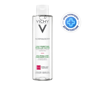 Купить  Vichy Normaderm лосьон мицеллярный для снятия макияжа 3 в 1, 200мл