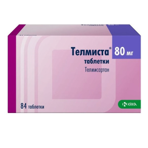 Купить  Телмиста таб 80мг №84