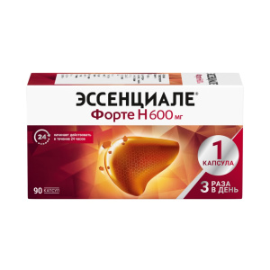 Купить  Эссенциале Форте Н 600 мг 90 шт капсулы