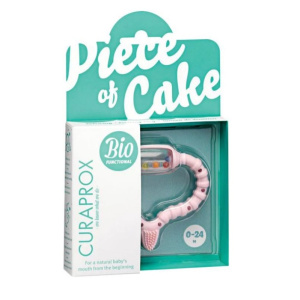 Купить  Curaprox стимулятор для прорезывания молочных зубов розовый