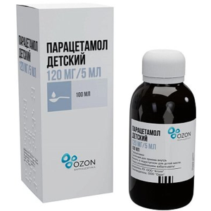 Купить  Парацетамол для детей 2,4% 100 мл суспензия для приема внутрь