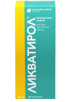 Купить  Ликватирол 100 мкг/5 мл 100 мл раствор для внутреннего применения с адаптером и шприц дозированный