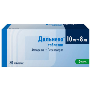 Купить  Дальнева таблетки 10 мг+8 мг №30