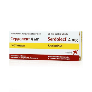 Купить  Сердолект таб по 4мг №30